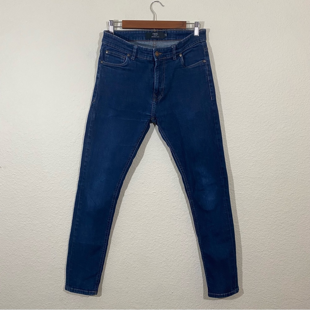 Next sz:32R Skinny Fit Dark Wash Jeans